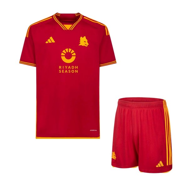 Trikot AS Roma Heim Kinder 2023-2024